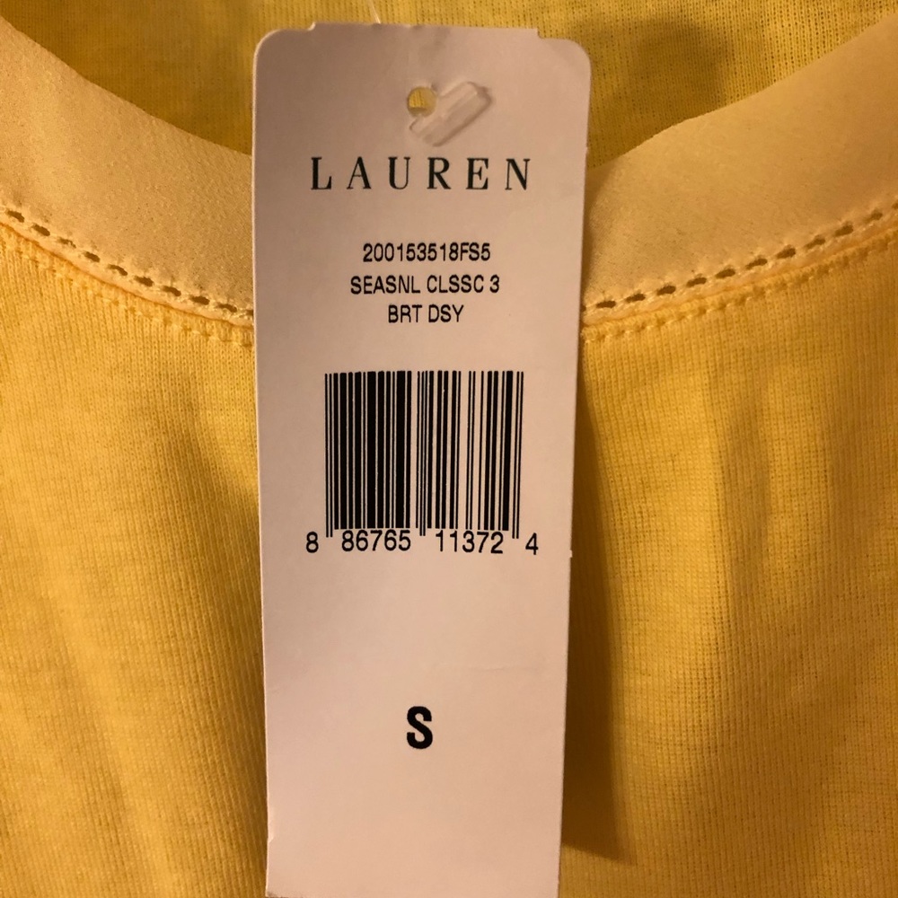 Ralph Lauren tshirt - yellow